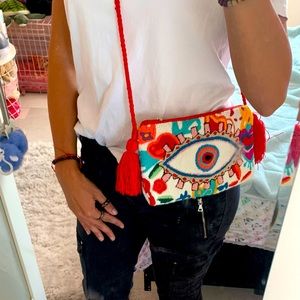 Brand new evil eye purse